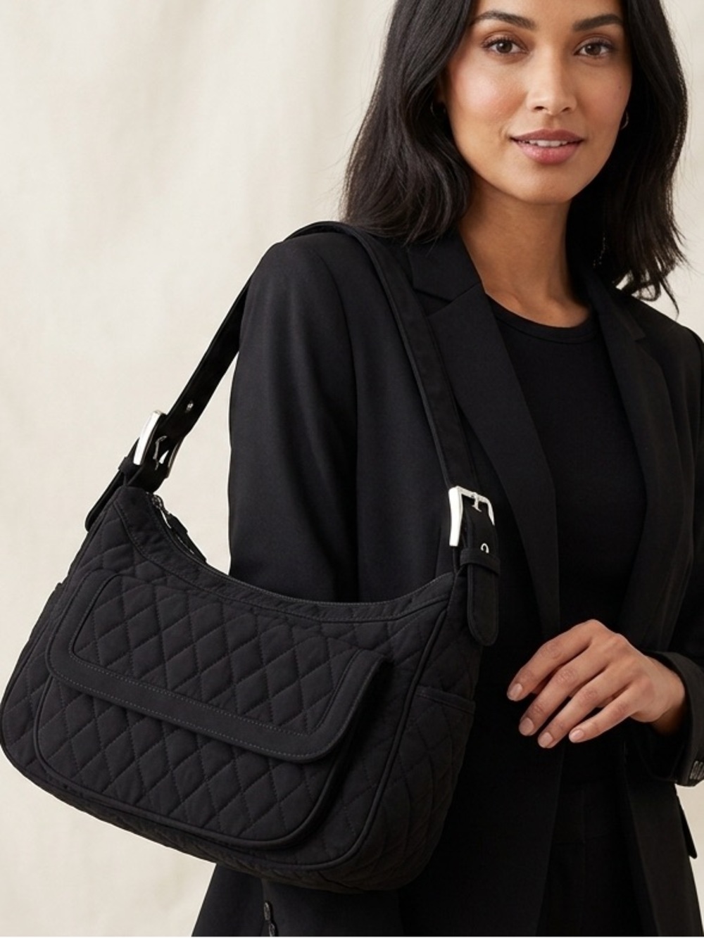 🌻Vera Bradley Black Quilted Crossbody Bag BNWOT STEAL